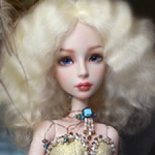 Авторская шарнирная кукла Hoshi