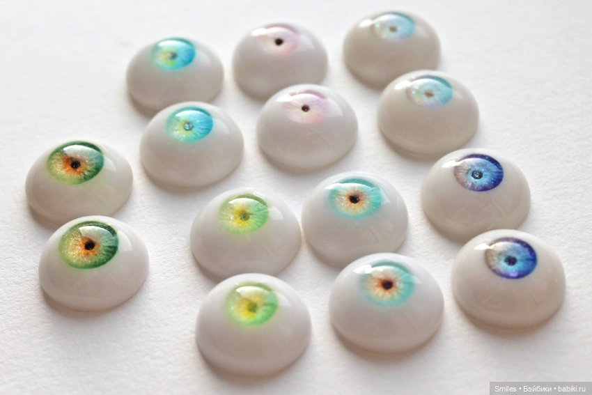 Авторские глаза для БЖД кукол. Часть 2 (фото 3)