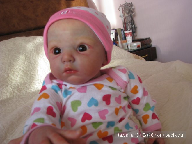 Моя первая малышка реборн Лолочка
