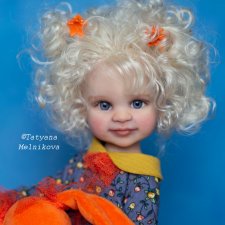 Девчонка Одуванчик (ООАК Паола Рейна-Paola Reina)