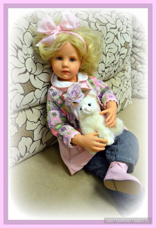 Первая куколка от Гюнзель - Эллочка | Бэйбики Первая куколка от Гюнзель - Эллочка (фото 3)