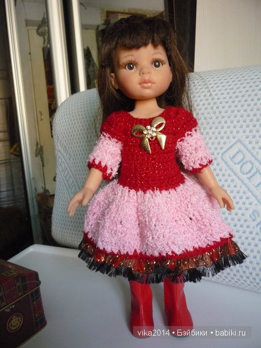 Новое платье для маленьких модниц