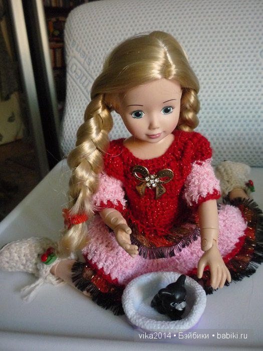 Новое платье для маленьких модниц