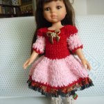 Новое платье для маленьких модниц.