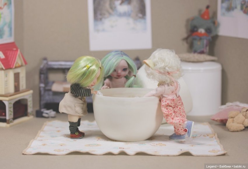 Яйцо с сюрпризом — Куклы Nikki Britt (Никки Бритт): авторские BJD (БЖД) (фото 5)