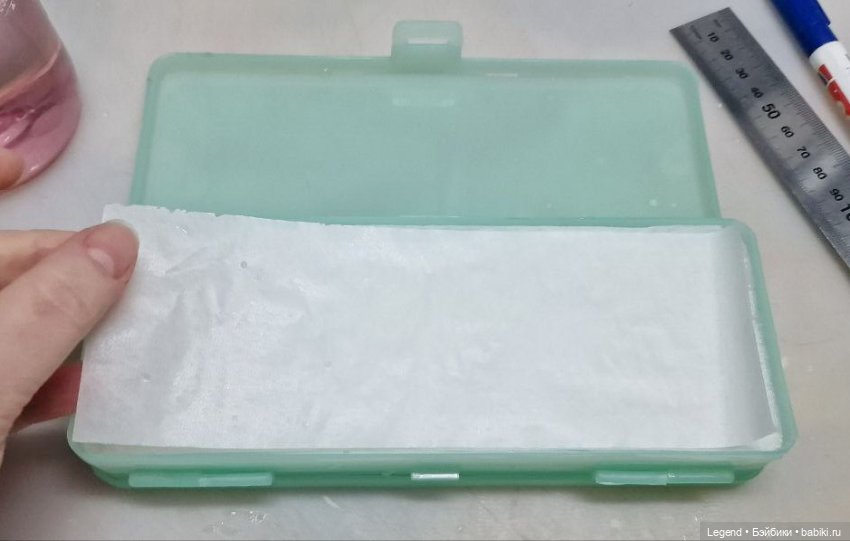 Влажная палитра своими руками