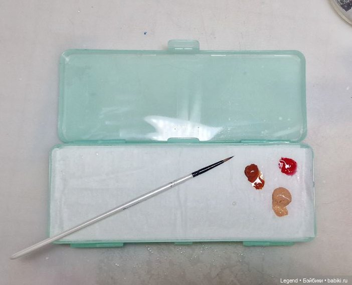 Влажная палитра своими руками