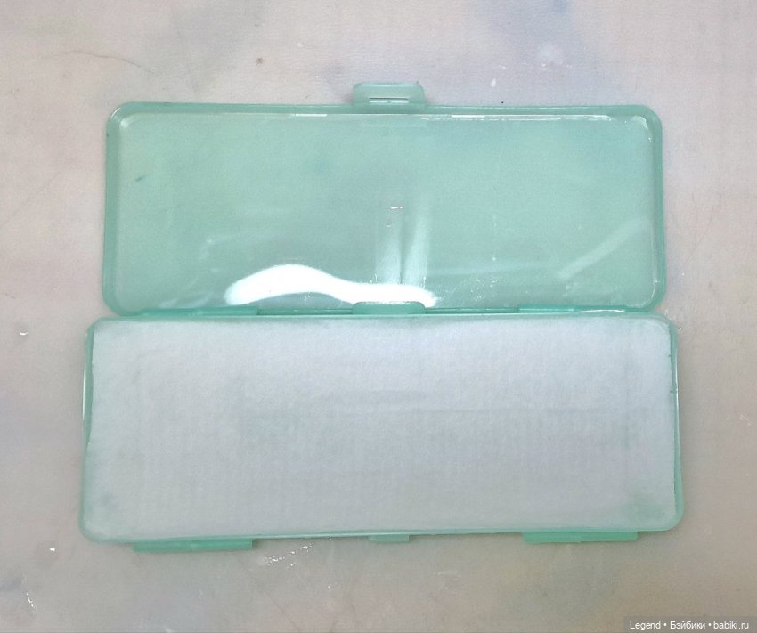 Влажная палитра своими руками