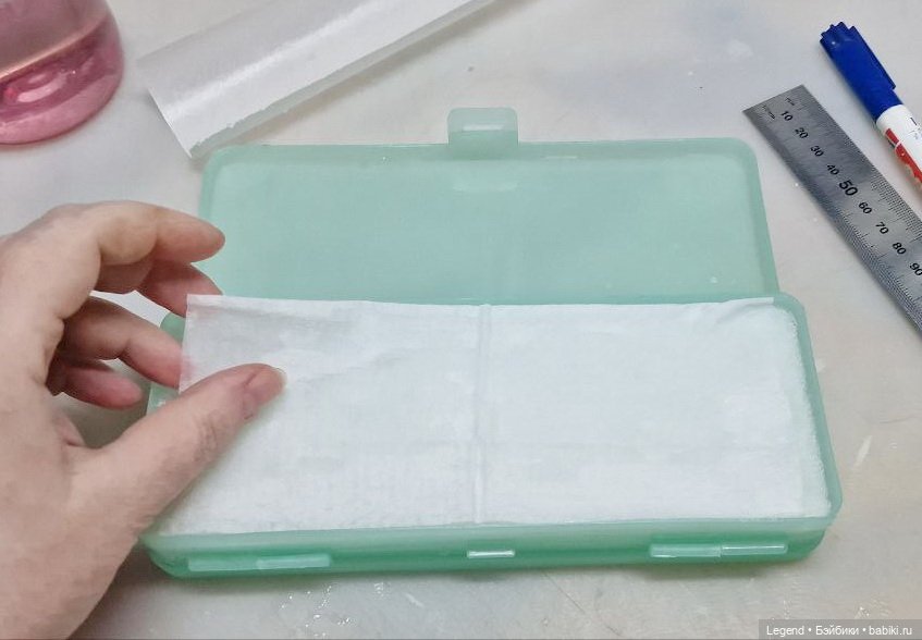 Влажная палитра своими руками