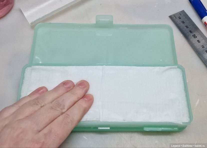 Влажная палитра своими руками