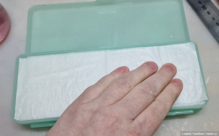 Влажная палитра своими руками