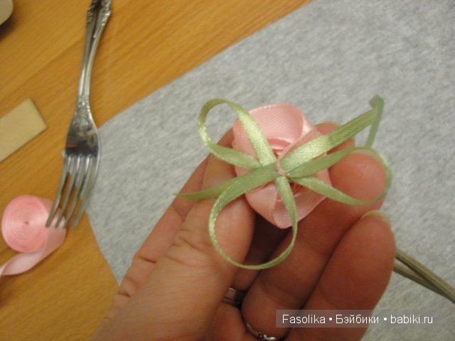 Розочка за одну минуту — Как сделать аксессуары для кукол: сумки