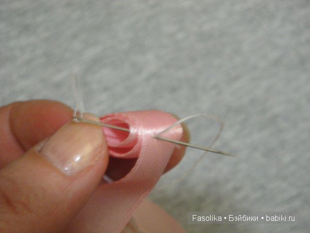 Розочка за одну минуту — Как сделать аксессуары для кукол: сумки (фото 6)