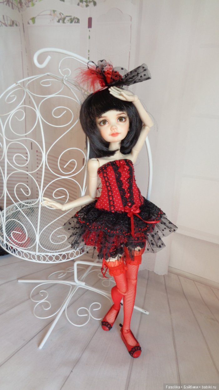 Красное и черное... Навый образ Алёны - "Кокетка" (фото 3)