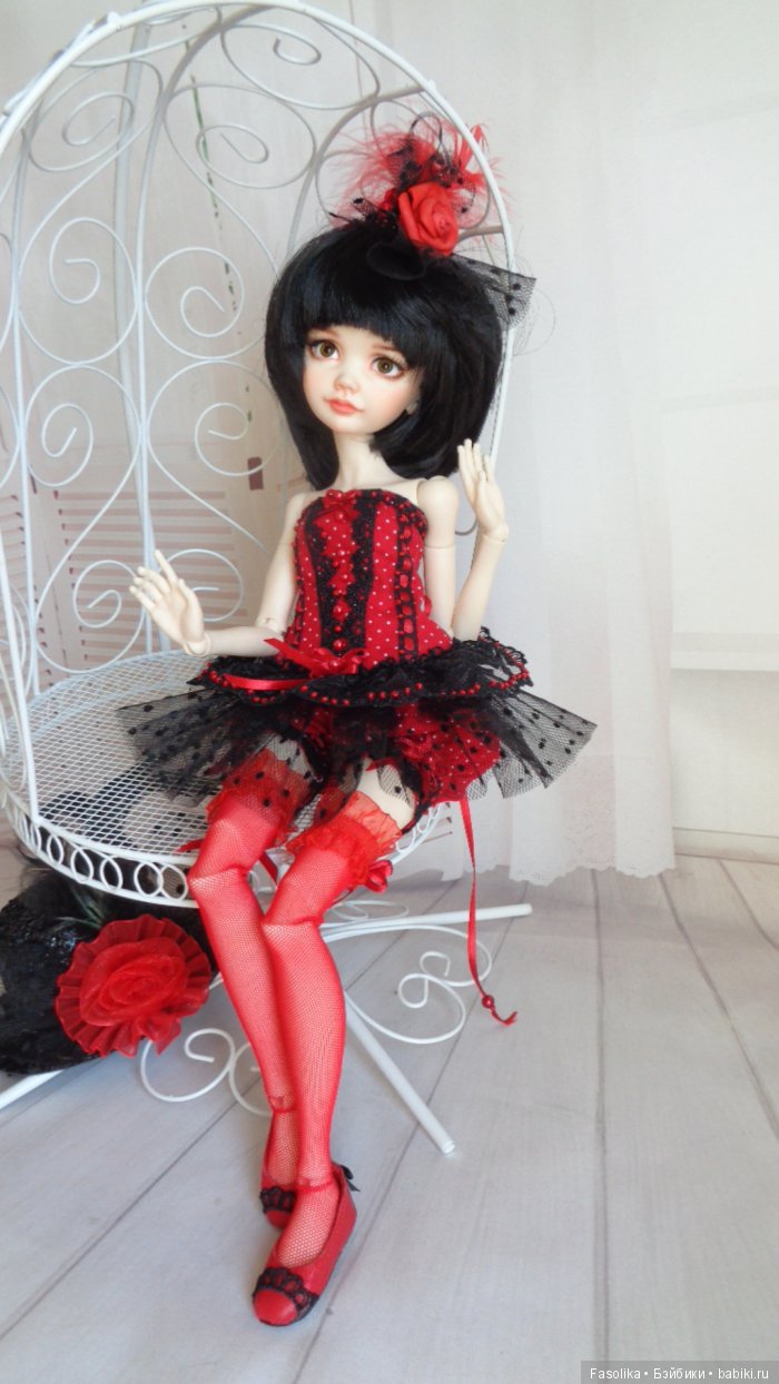 Красное и черное... Навый образ Алёны - "Кокетка" (фото 6)