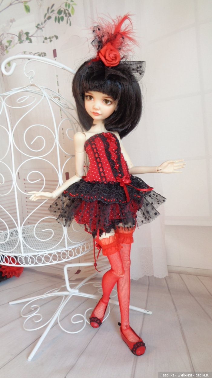 Красное и черное... Навый образ Алёны - "Кокетка" (фото 4)