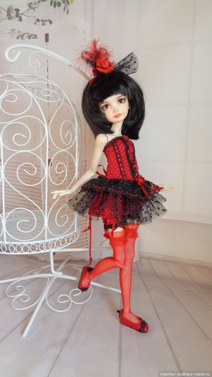 Красное и черное... Навый образ Алёны - "Кокетка" (фото 2)