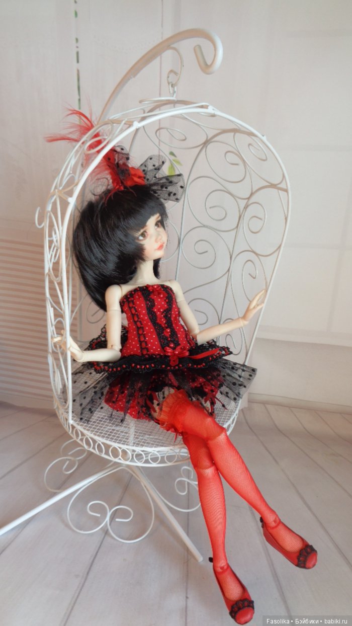 Красное и черное... Навый образ Алёны - "Кокетка" (фото 7)