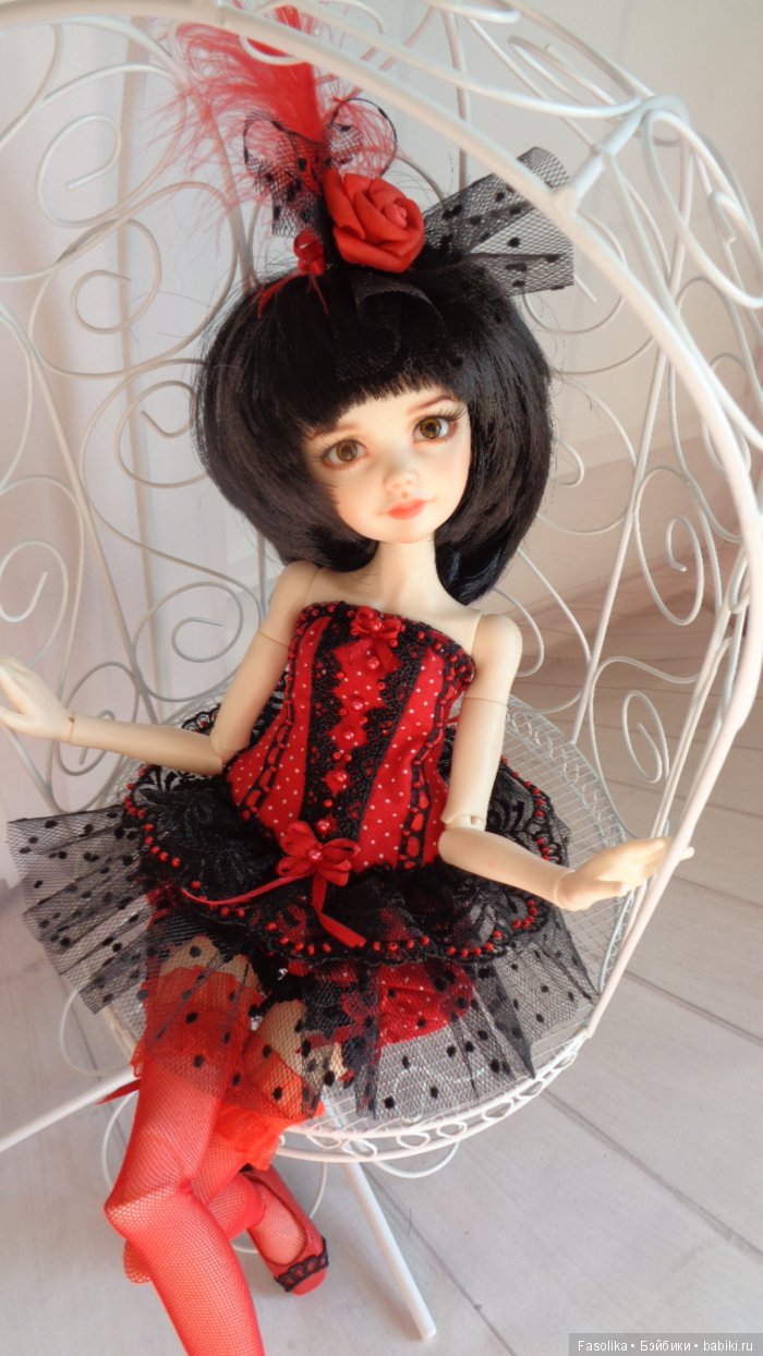 Красное и черное... Навый образ Алёны - "Кокетка" (фото 8)