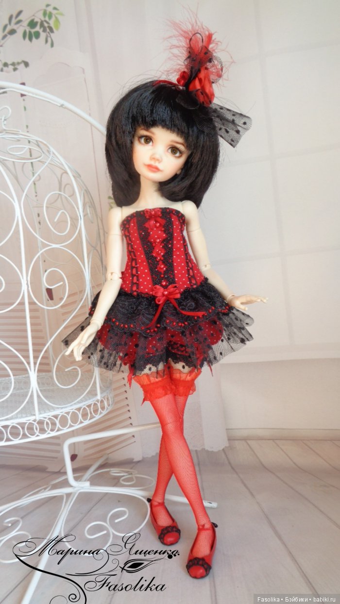 Красное и черное... Навый образ Алёны - "Кокетка"