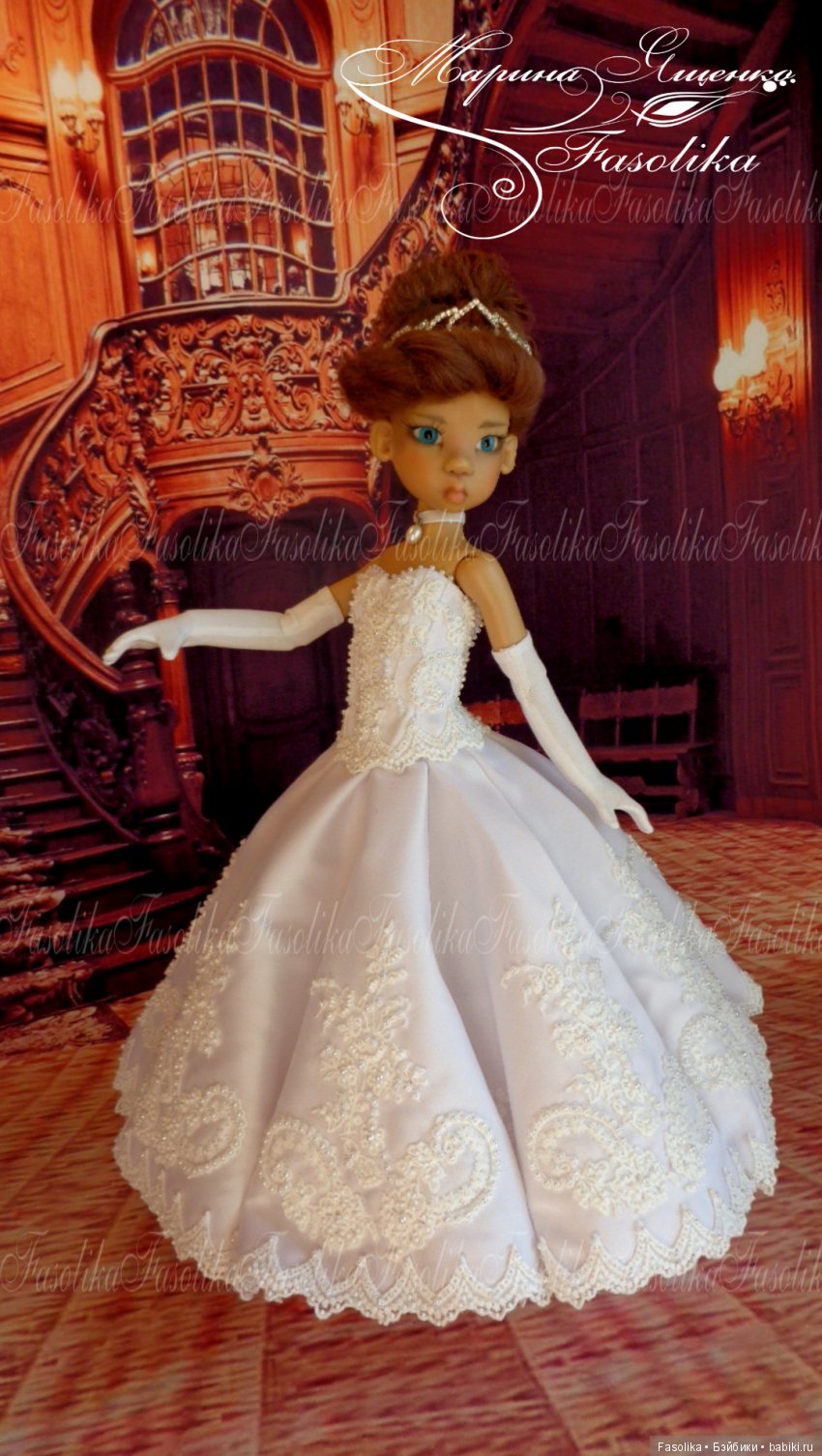 Дебютантка — Одежда и обувь для кукол BJD (БЖД): 1/3 (фото 6)