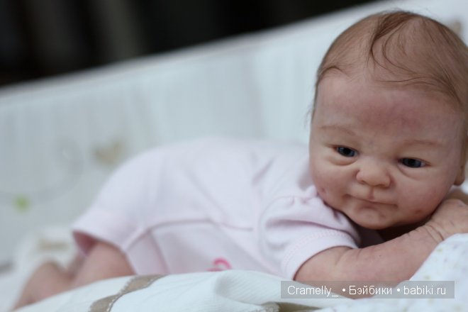 Кроха Маковка, кукла реборн из мастерской CRAMELLY (фото 5)