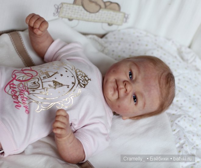 Кроха Маковка, кукла реборн из мастерской CRAMELLY (фото 3)