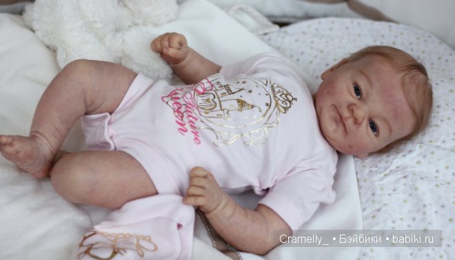 Кроха Маковка, кукла реборн из мастерской CRAMELLY