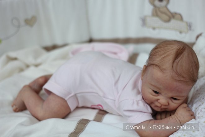 Кроха Маковка, кукла реборн из мастерской CRAMELLY (фото 6)