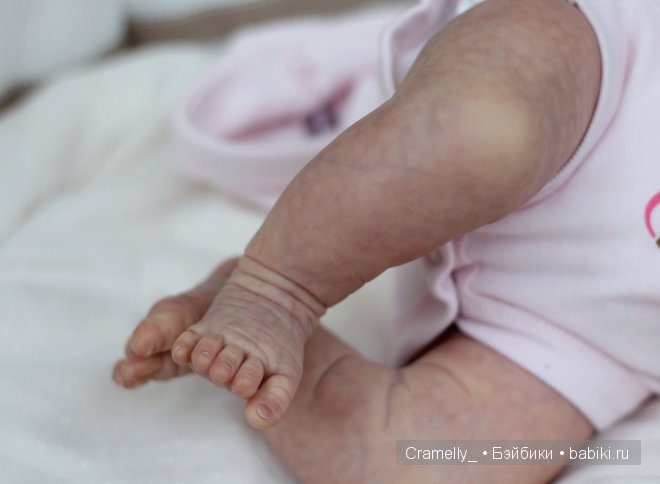 Кроха Маковка, кукла реборн из мастерской CRAMELLY