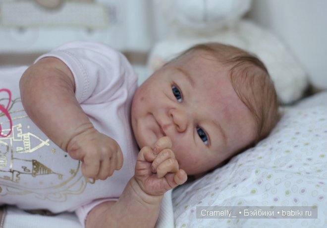 Кроха Маковка, кукла реборн из мастерской CRAMELLY (фото 10)