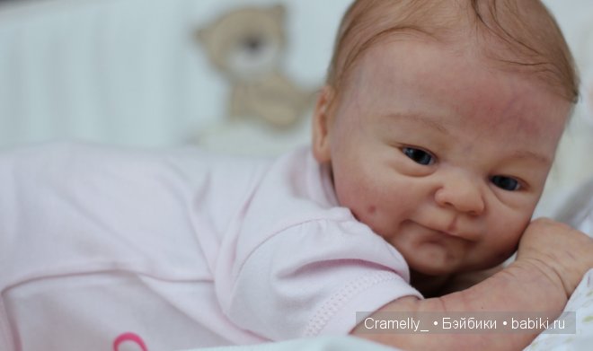 Кроха Маковка, кукла реборн из мастерской CRAMELLY (фото 7)
