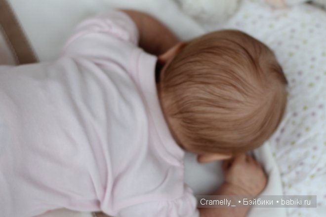 Кроха Маковка, кукла реборн из мастерской CRAMELLY