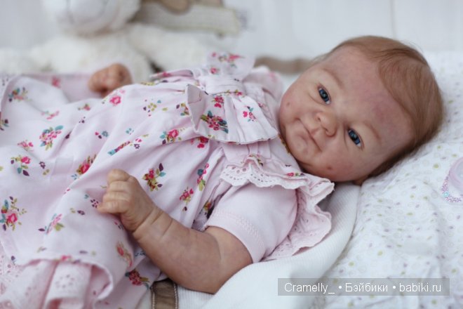 Кроха Маковка, кукла реборн из мастерской CRAMELLY