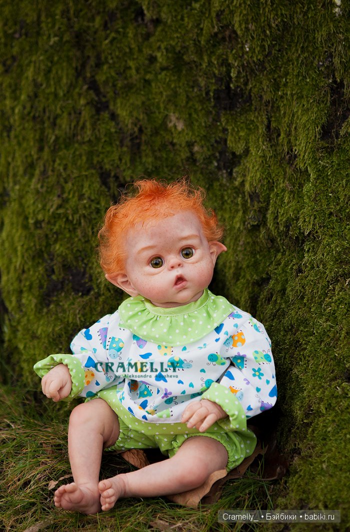 Кукла реборн. Рыжик из мастерской CRAMELLY (фото 7)