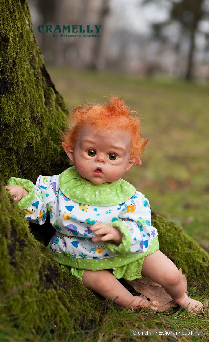 Кукла реборн. Рыжик из мастерской CRAMELLY (фото 6)