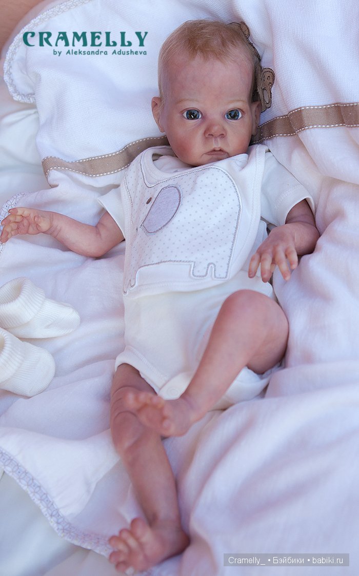 Сахарок. Кукла реборн из Мастерской CRAMELLY (фото 2)