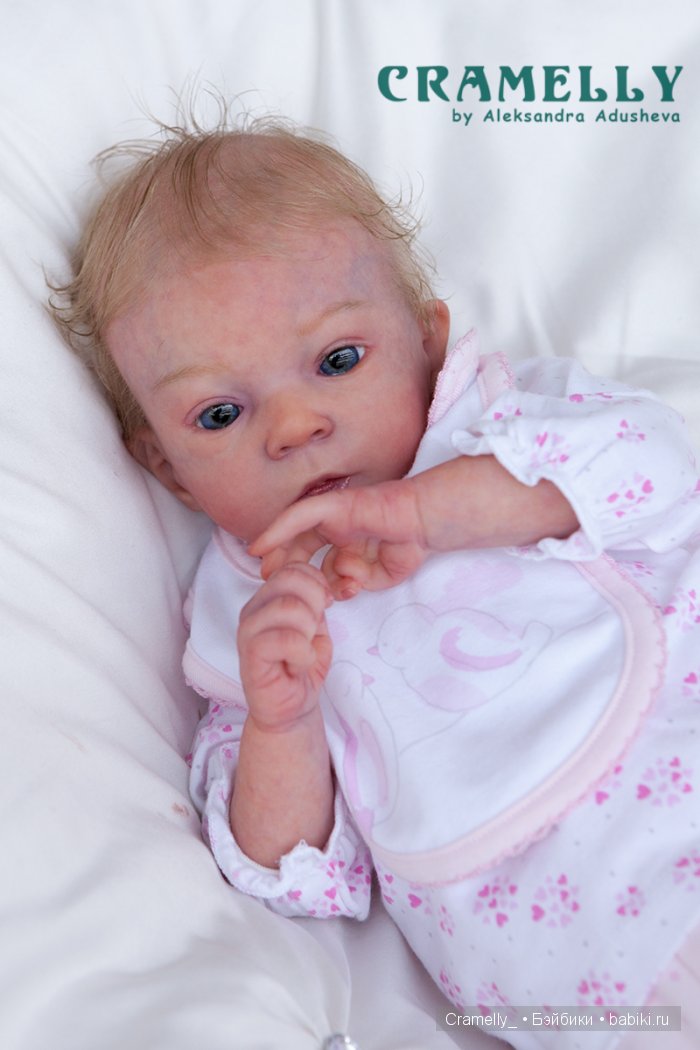 Крошечка реборн Лисенок из мастерской CRAMELLY (фото 7)