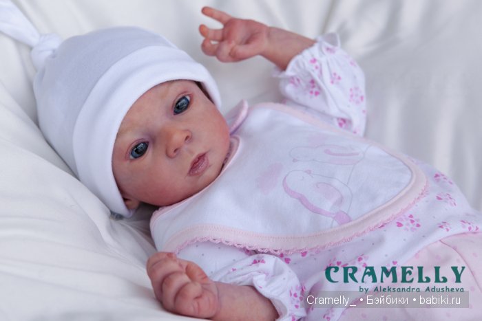 Крошечка реборн Лисенок из мастерской CRAMELLY (фото 6)