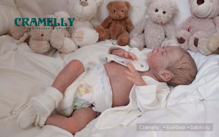 Липка - кукла реборн из мастерской CRAMELLY (фото 3)