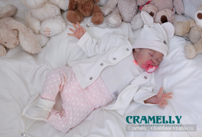 Липка - кукла реборн из мастерской CRAMELLY (фото 9)