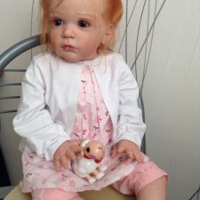 Малышка Машенька из молда Маттиа от Гудрун Леглер