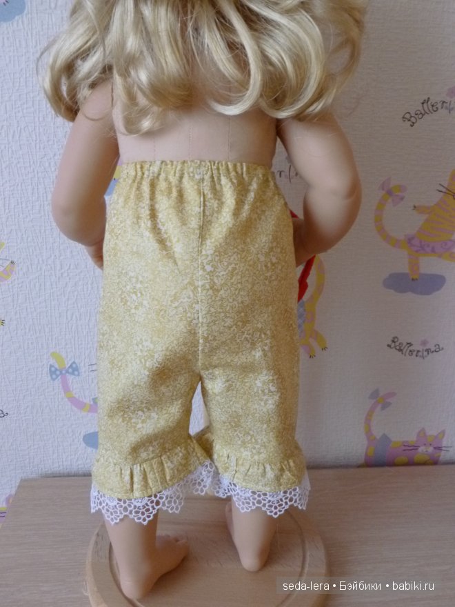 Шьем наряд на куклу Lee Middleton "Мальвина"