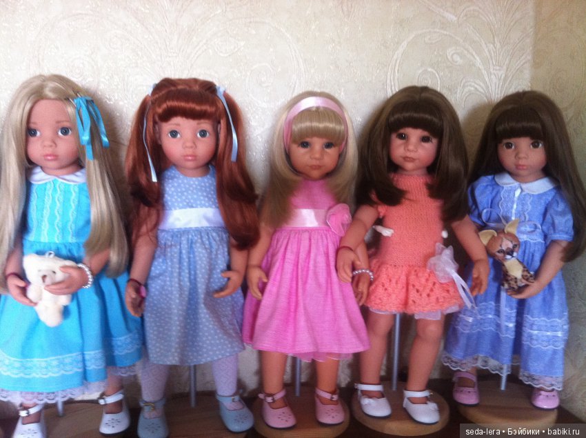 Моя коллекция кукол и как я ее размещаю. Куклы Sissel Skille, GOTZ, Lee Middleton (фото 5)