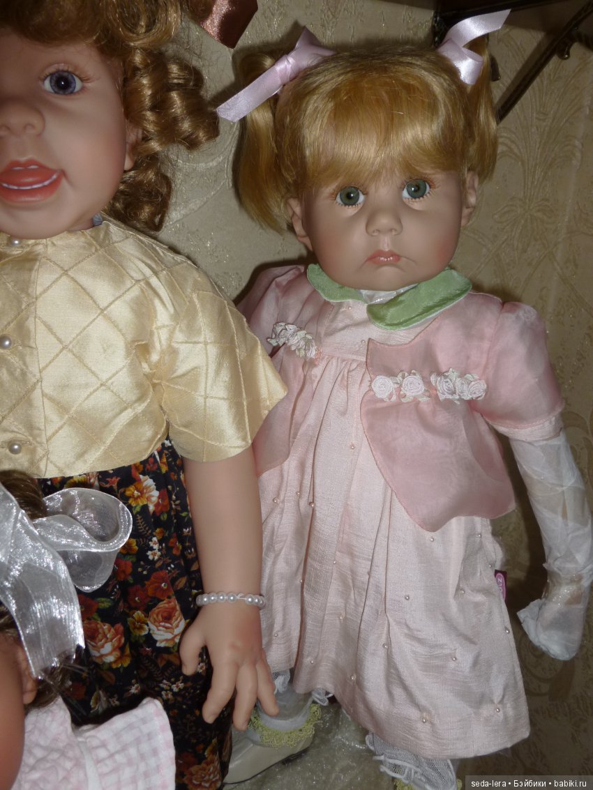 Моя коллекция кукол и как я ее размещаю. Куклы Sissel Skille, GOTZ, Lee Middleton