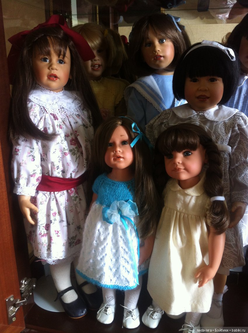 Моя коллекция кукол и как я ее размещаю. Куклы Sissel Skille, GOTZ, Lee Middleton (фото 9)
