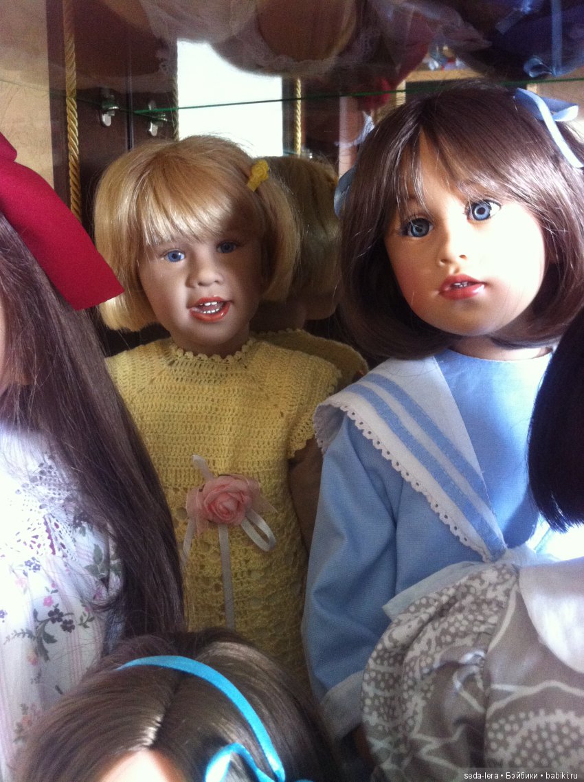 Моя коллекция кукол и как я ее размещаю. Куклы Sissel Skille, GOTZ, Lee Middleton (фото 8)