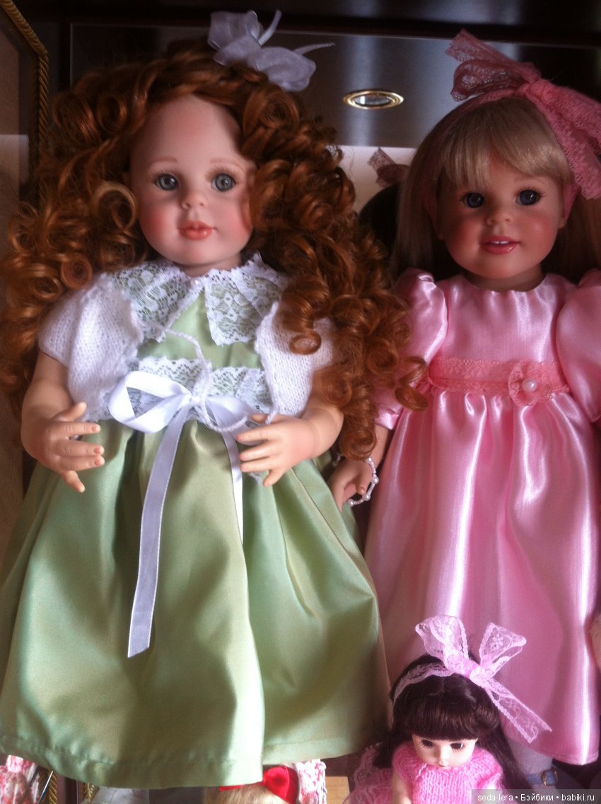 Моя коллекция кукол и как я ее размещаю. Куклы Sissel Skille, GOTZ, Lee Middleton