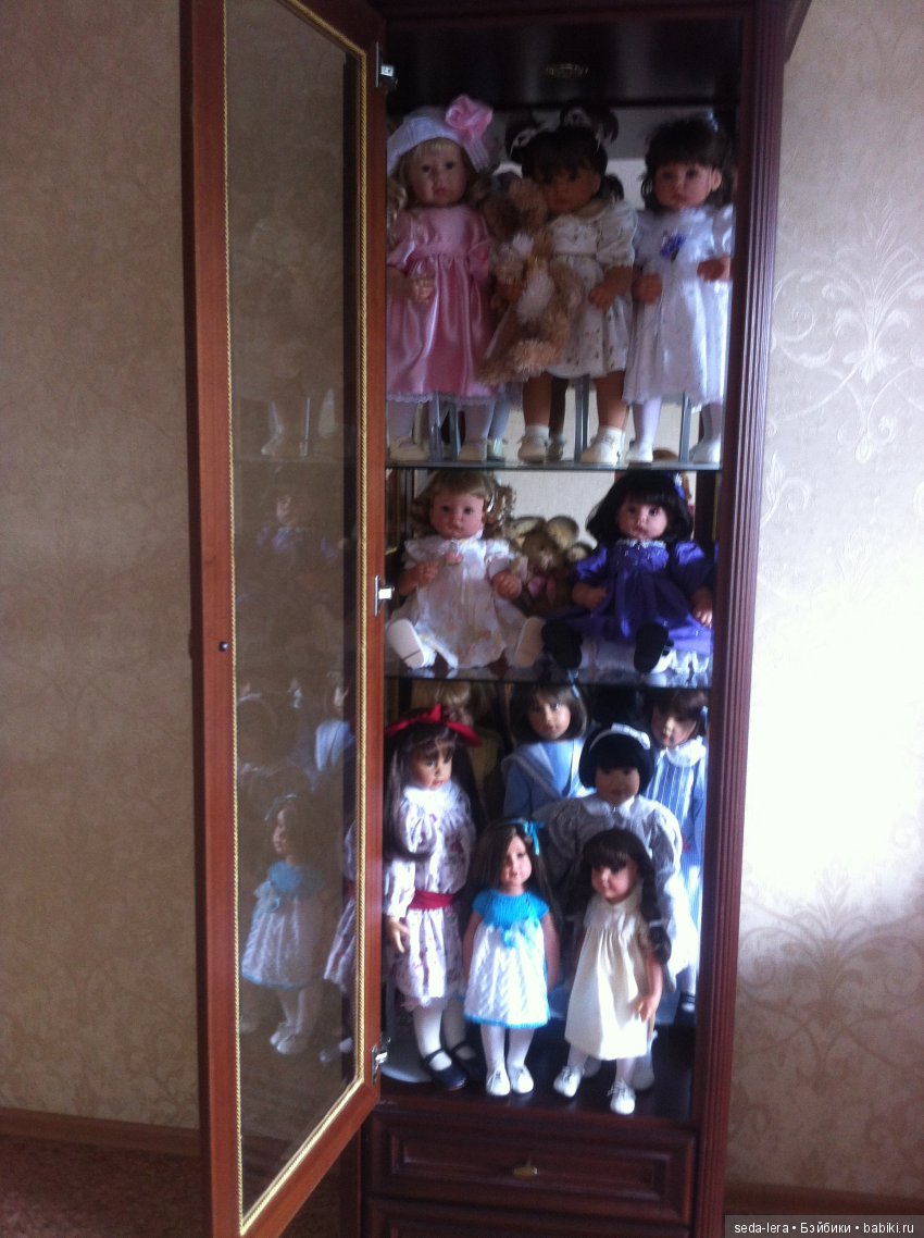 Моя коллекция кукол и как я ее размещаю. Куклы Sissel Skille, GOTZ, Lee Middleton