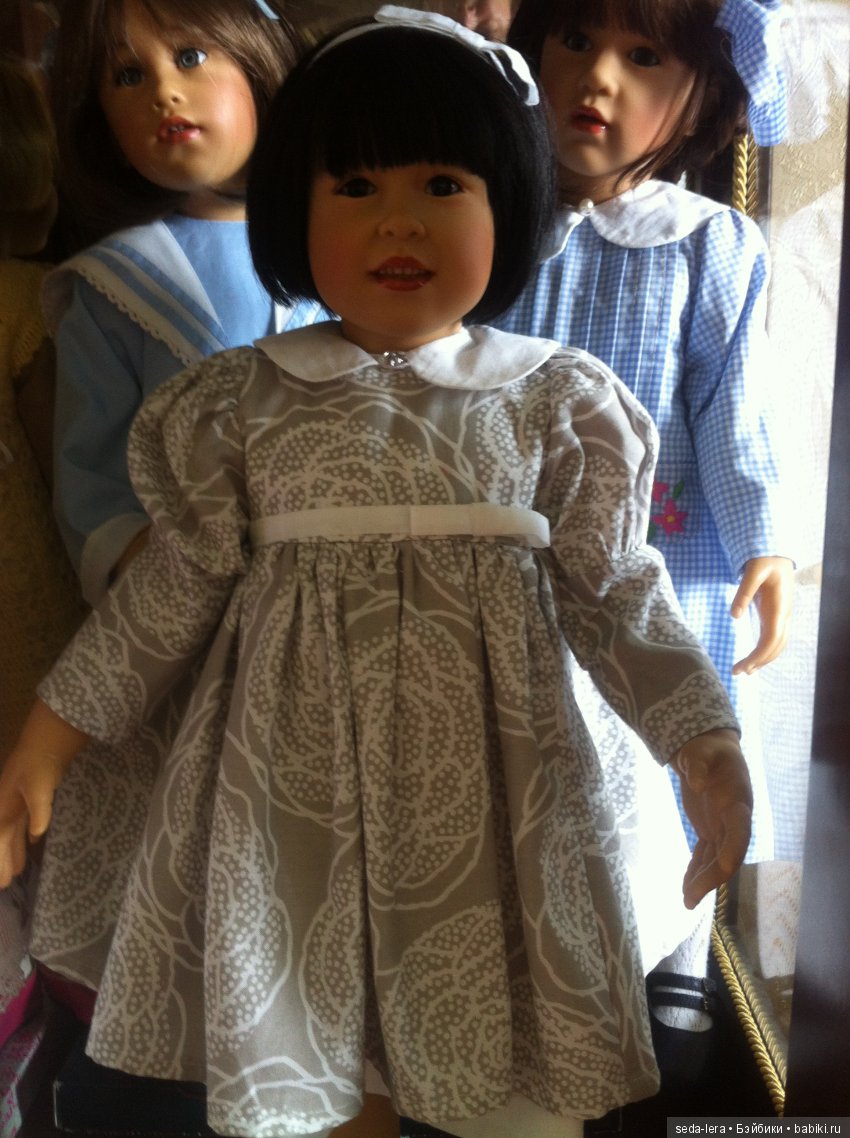 Моя коллекция кукол и как я ее размещаю. Куклы Sissel Skille, GOTZ, Lee Middleton (фото 10)